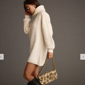 NWT 12th Tribe Turtleneck Sweater Mini Dress